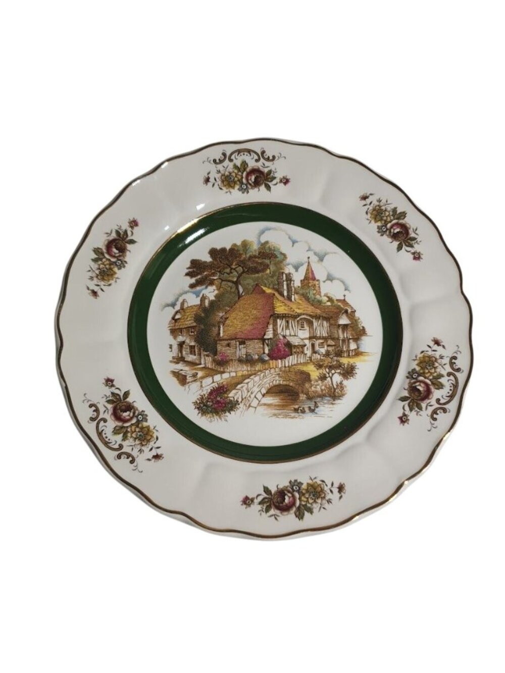 English Rural Scenes Decorative Wall Plate By Grindley Of Stoke Princess House